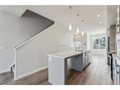 807 Sage Hill Grove Nw, Calgary, AB - Indoor Photo Showing Kitchen With Upgraded Kitchen