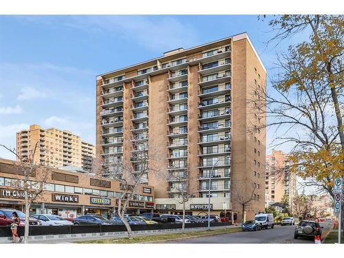 307-1330 15 Avenue Sw, Calgary, AB - Outdoor With Balcony With Facade