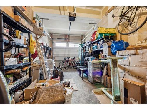 417 Carringvue Avenue Nw, Calgary, AB - Indoor Photo Showing Garage