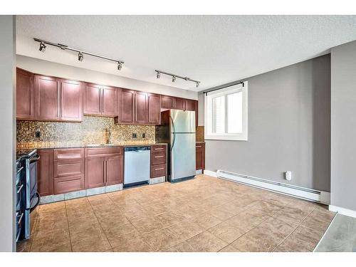 207-429 14 Street Nw, Calgary, AB - Indoor Photo Showing Kitchen