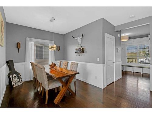 288 Rainbow Falls Green, Chestermere, AB - Indoor Photo Showing Dining Room