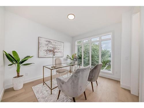 3717 2 Avenue Sw, Calgary, AB - Indoor Photo Showing Dining Room