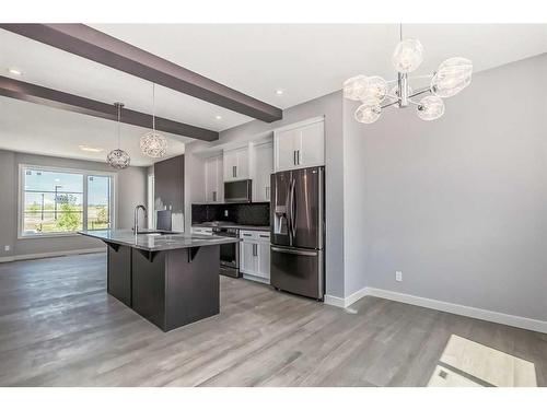 336 Waterford Boulevard, Chestermere, AB - Indoor Photo Showing Kitchen