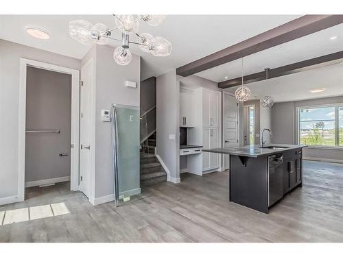 336 Waterford Boulevard, Chestermere, AB - Indoor Photo Showing Kitchen