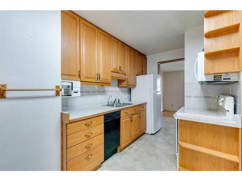 814 22 Avenue Nw, Calgary, AB - Indoor Photo Showing Kitchen With Double Sink