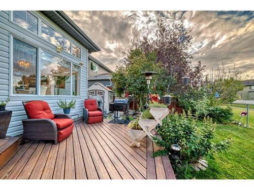 184 Chaparral Common Se, Calgary, AB - Outdoor With Deck Patio Veranda