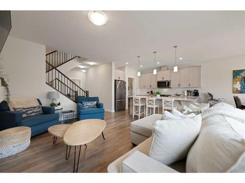 81 Legacy Reach Crescent Se, Calgary, AB - Indoor Photo Showing Living Room