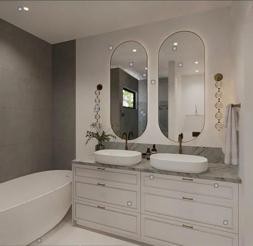 812 22 Avenue Nw, Calgary, AB - Indoor Photo Showing Bathroom