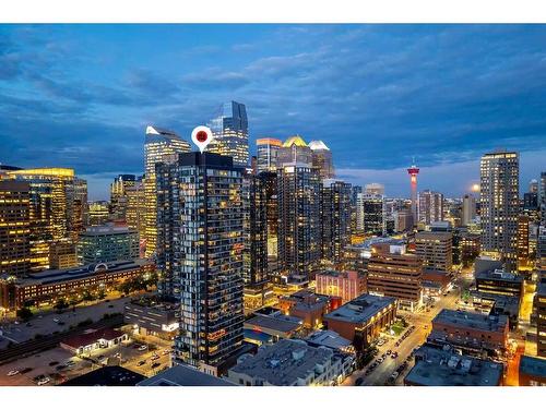 2002-1010 6 Street Sw, Calgary, AB - Outdoor With View