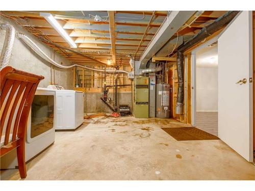 351 Penswood Way Se, Calgary, AB - Indoor Photo Showing Basement