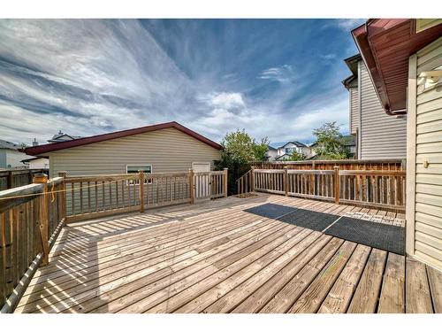 504 Saddlecrest Boulevard Ne, Calgary, AB - Outdoor With Deck Patio Veranda With Exterior