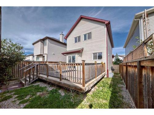 504 Saddlecrest Boulevard Ne, Calgary, AB - Outdoor With Deck Patio Veranda With Exterior