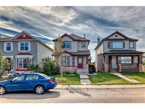 504 Saddlecrest Boulevard Ne, Calgary, AB - Outdoor With Facade