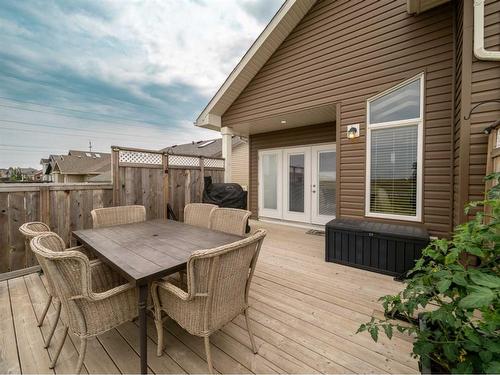 667 Marie Van Haarlem Crescent North, Lethbridge, AB - Outdoor With Deck Patio Veranda With Exterior