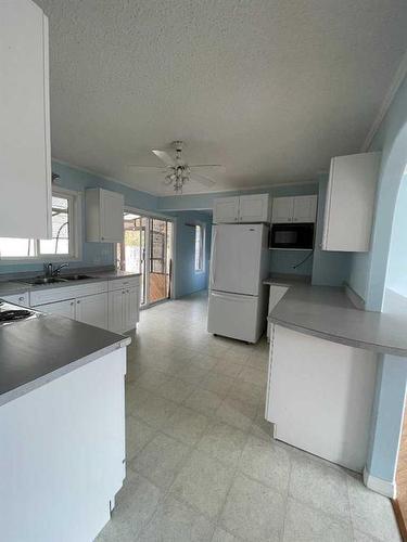 8140 47 Avenue Nw, Calgary, AB - Indoor Photo Showing Kitchen With Double Sink