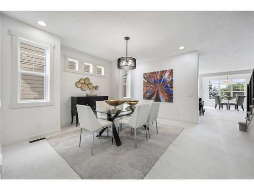 16 Johnson Place Sw, Calgary, AB - Indoor Photo Showing Dining Room