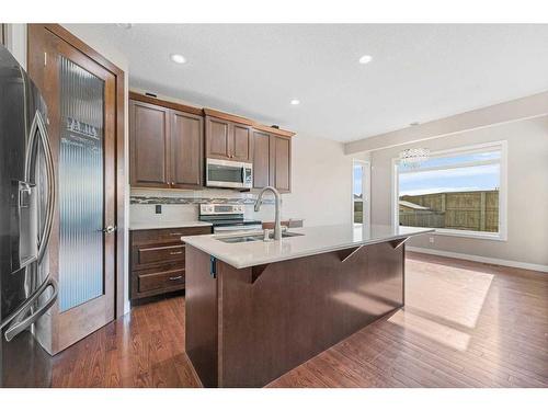 237 Panton Way Nw, Calgary, AB - Indoor Photo Showing Kitchen With Stainless Steel Kitchen With Double Sink With Upgraded Kitchen