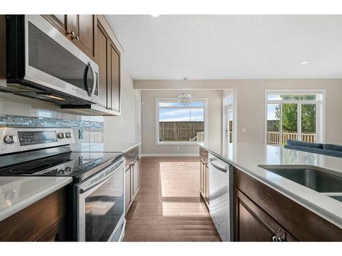 237 Panton Way Nw, Calgary, AB - Indoor Photo Showing Kitchen With Stainless Steel Kitchen