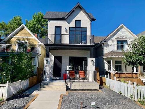 528 19 Avenue Sw, Calgary, AB - Outdoor With Deck Patio Veranda