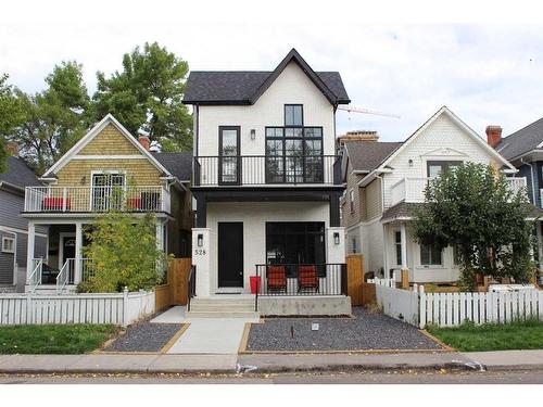 528 19 Avenue Sw, Calgary, AB - Outdoor With Deck Patio Veranda With Facade