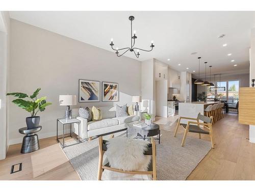 3019 36 Street Sw, Calgary, AB - Indoor Photo Showing Living Room