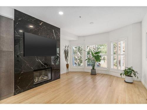 1904 12 Street Sw, Calgary, AB - Indoor Photo Showing Other Room With Fireplace