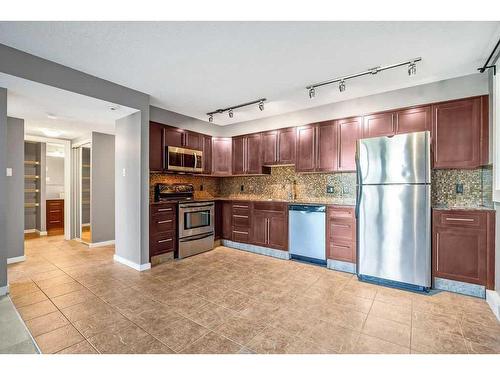 207-429 14 Street Nw, Calgary, AB - Indoor Photo Showing Kitchen