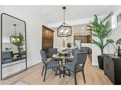 211 Marina Cove Se, Calgary, AB - Indoor Photo Showing Dining Room