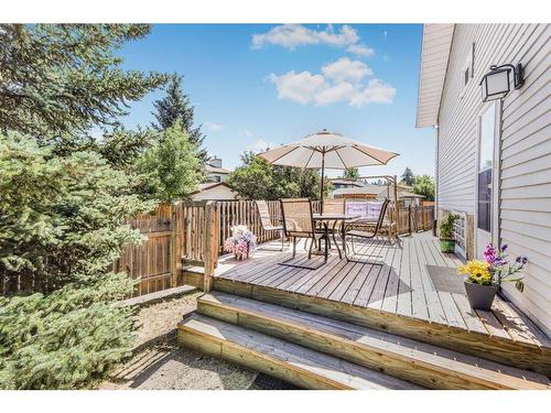 271 Deersaxon Circle Se, Calgary, AB - Outdoor With Deck Patio Veranda