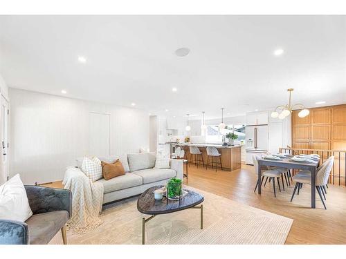 1211 Lake Twintree Drive Se, Calgary, AB - Indoor Photo Showing Living Room