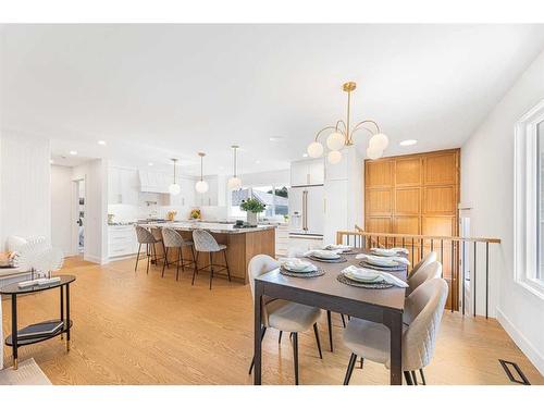 1211 Lake Twintree Drive Se, Calgary, AB - Indoor Photo Showing Dining Room