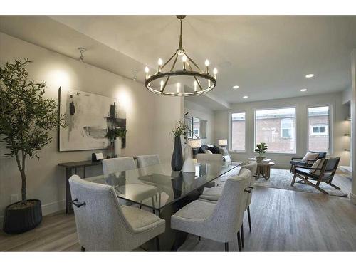 2222 5 Street Sw, Calgary, AB - Indoor Photo Showing Dining Room