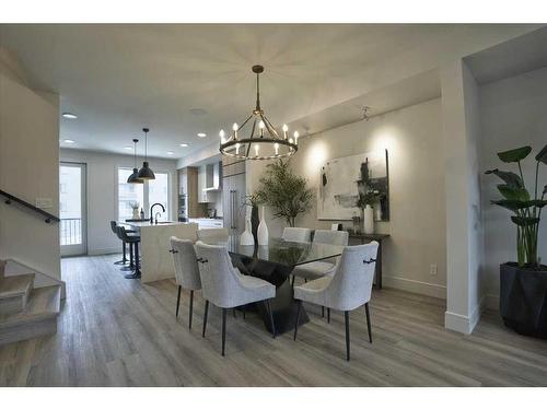 2222 5 Street Sw, Calgary, AB - Indoor Photo Showing Dining Room