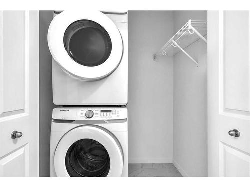 201-100 Harvest Hills Place Ne, Calgary, AB - Indoor Photo Showing Laundry Room