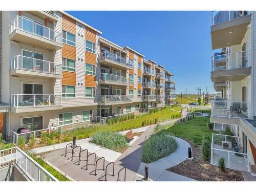 201-100 Harvest Hills Place Ne, Calgary, AB - Outdoor With Balcony