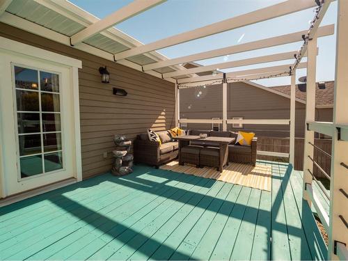 148 Heritage Rd, Magrath, AB - Outdoor With Deck Patio Veranda With Exterior