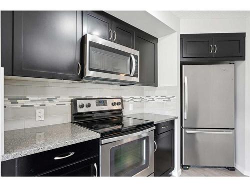 493 Evanston Drive Nw, Calgary, AB - Indoor Photo Showing Kitchen With Upgraded Kitchen