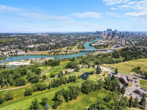 1107-24 Hemlock Crescent Sw, Calgary, AB - Outdoor With Body Of Water With View