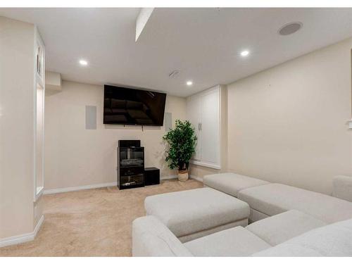 2080 Reunion Boulevard Nw, Airdrie, AB - Indoor With Fireplace