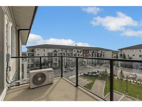 3417-298 Sage Meadows Park Nw, Calgary, AB - Outdoor With Balcony With Exterior