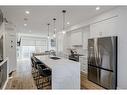 412 6A Street Ne, Calgary, AB  - Indoor Photo Showing Kitchen With Double Sink With Upgraded Kitchen 