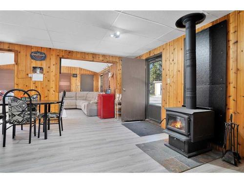 9 Hidden Acres Close, Rural Clearwater County, AB - Indoor With Fireplace