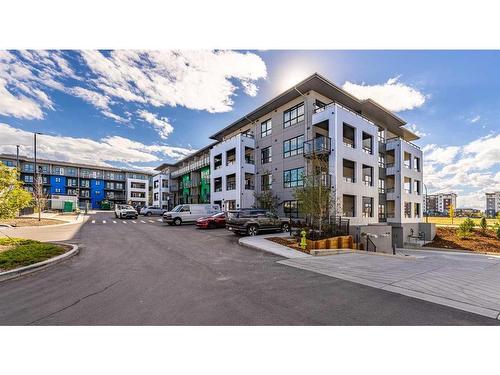 2214-350 Livingston Common Ne, Calgary, AB - Outdoor With Balcony With Facade