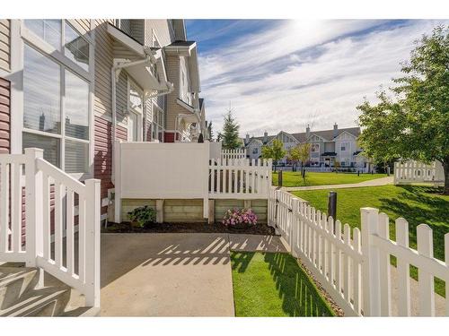 3338 New Brighton Gardens Se, Calgary, AB - Outdoor With Deck Patio Veranda