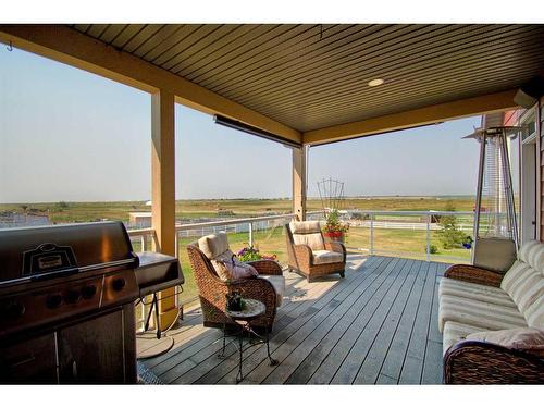 232060 Range Road 245, Rural Wheatland County, AB - Outdoor With Deck Patio Veranda With View With Exterior