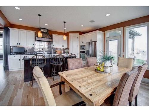 232060 Range Road 245, Rural Wheatland County, AB - Indoor Photo Showing Dining Room