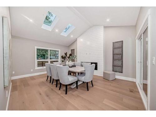 1132 Lake Christina Place Se, Calgary, AB - Indoor Photo Showing Dining Room