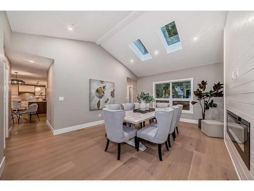 1132 Lake Christina Place Se, Calgary, AB - Indoor Photo Showing Dining Room