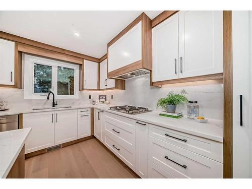 1132 Lake Christina Place Se, Calgary, AB - Indoor Photo Showing Kitchen With Upgraded Kitchen