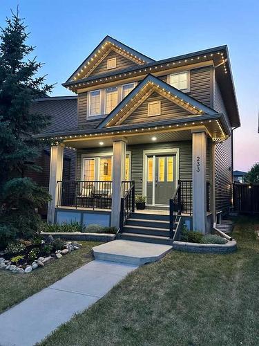 233 Evansdale Landing Nw, Calgary, AB - Outdoor With Deck Patio Veranda